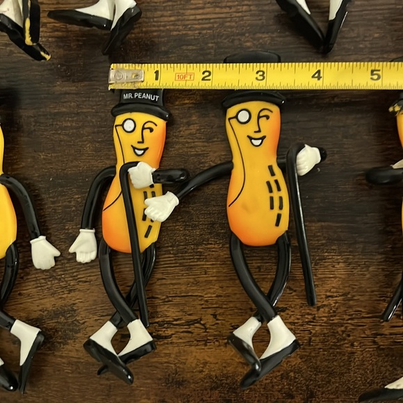 đź”´Vintage Planters Mr. Peanut Bendy Bendable Advertising Toy Figure LISTING FOR 1 - Picture 11 of 13